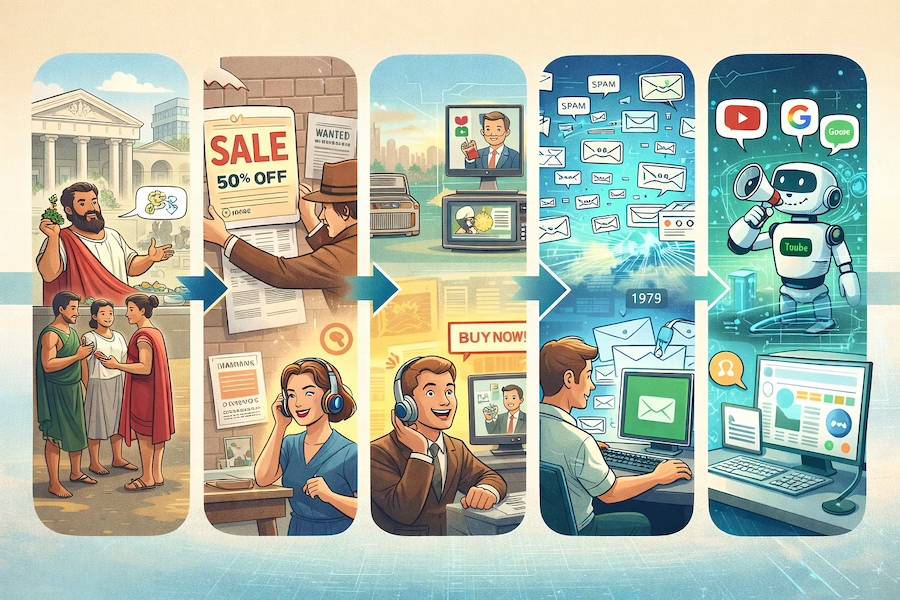 Customer acquisition journey from first contact to booked job
